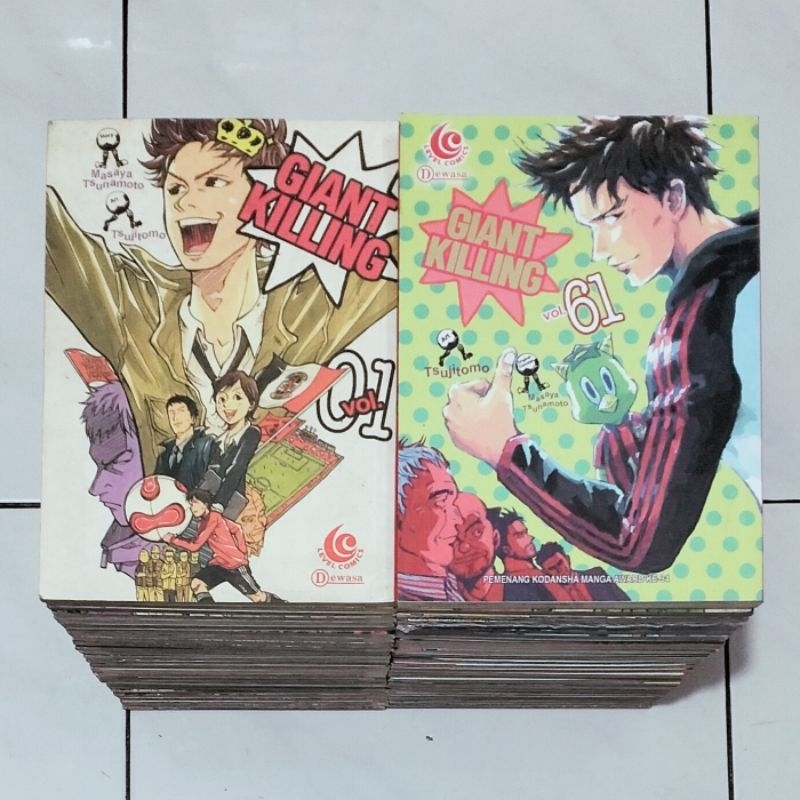 Komik GIANT KILLING 1-61 on going (terbaru)