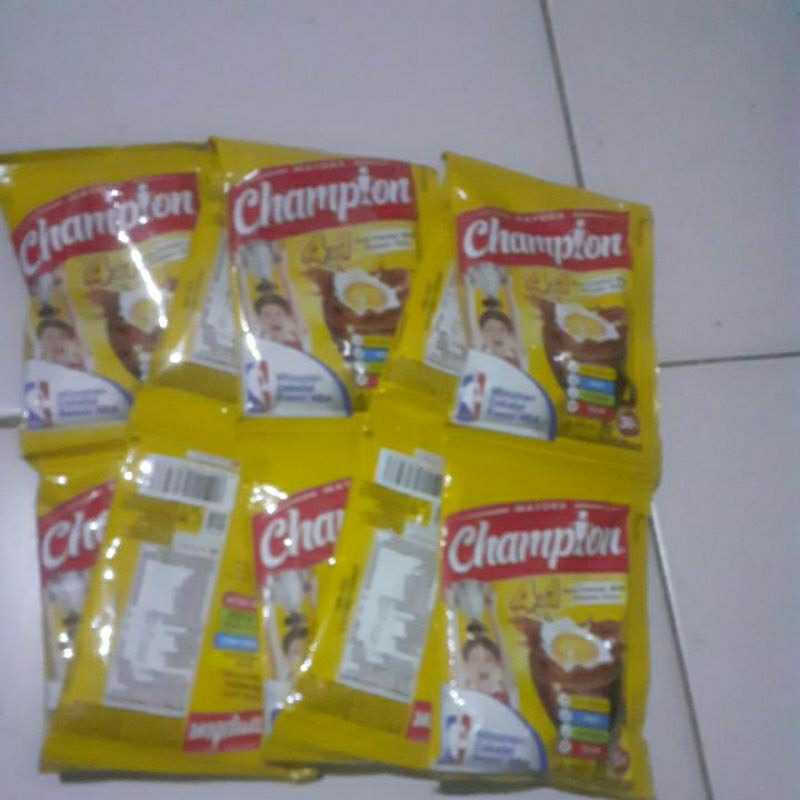 

champion minuman coklat resmi MBA halal
