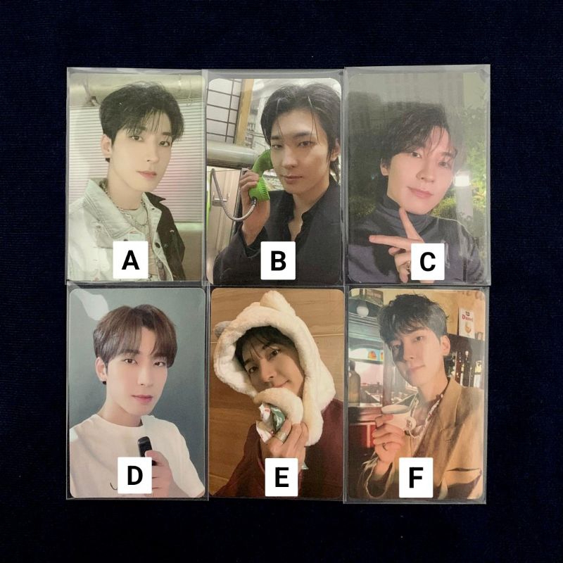 [READY] PHOTOCARD OFFICIAL AAB WONWOO ATTACCA OP 2 THIS MAN LD LUCKY DRAW YETIMALL TELPON PEACE HOTP