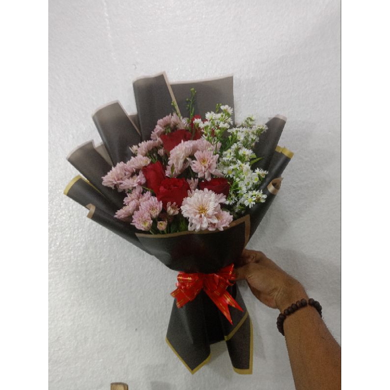 [BF] buket bunga | bunga buket ulang tahun cewek | bunga bucket asli | fres flower