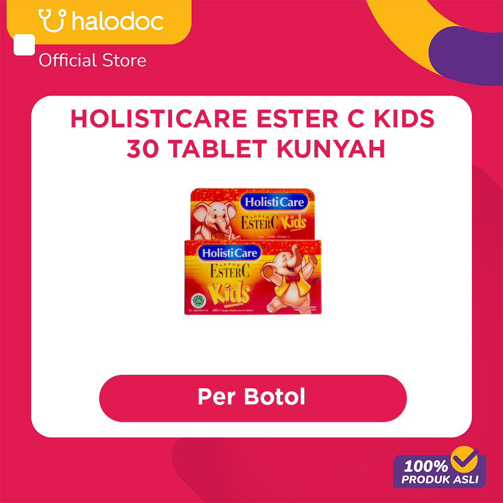 Holisticare Ester C Kids 30 Tablet Kunyah