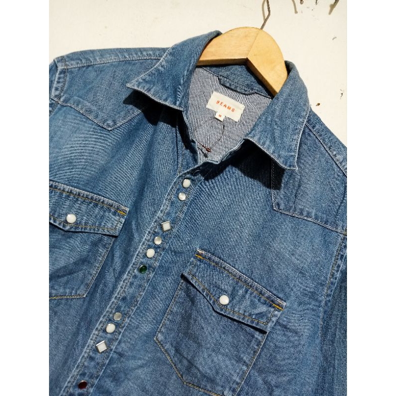 Beams denim shirt second
