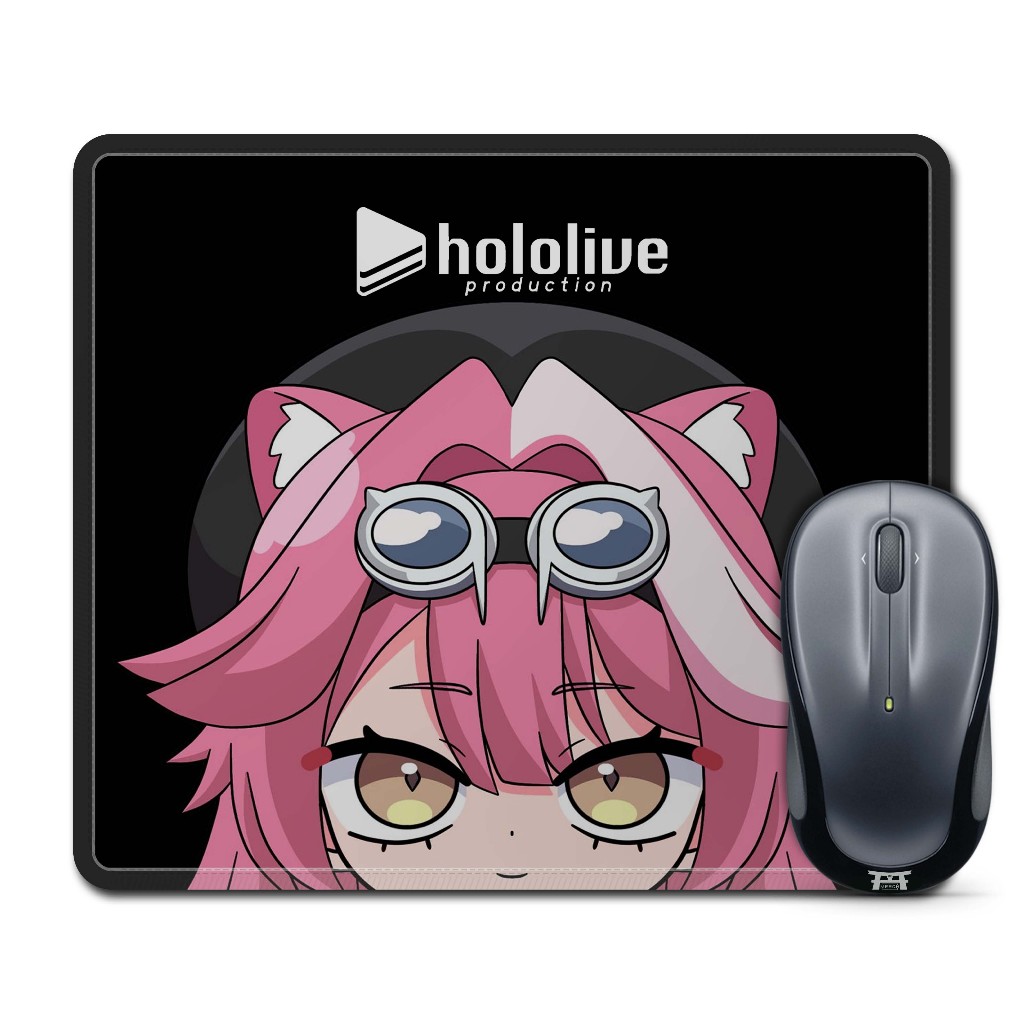 Mouse pad gaming anime vtuberRAORA PHANTERA PEEKER ALT-HOLOLIVEmaterial Rubber
