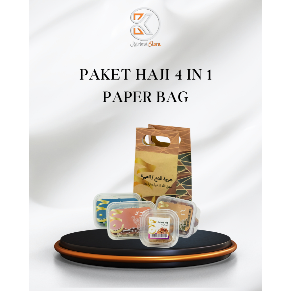 

Karima Store - Paket Oleh-oleh UmraHajj 4 in 1 Paper Bag