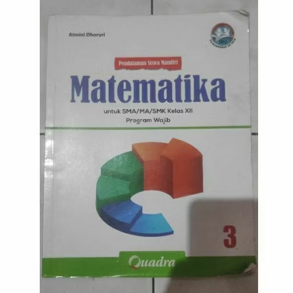 Buku PSM Matematika Quadra SMA/SMK/MA Kelas XII/12