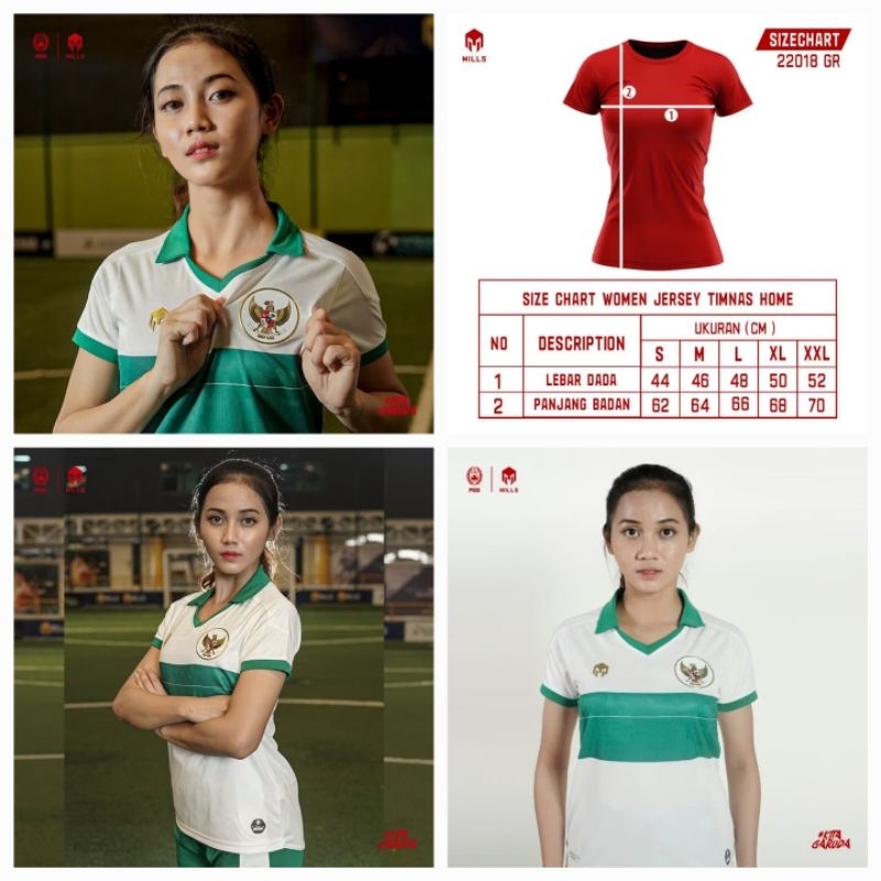 JERSEY BOLA TIMNAS INDONESIA PLAYER ISSUE AWAY WOMEN 2020 NEW BARU