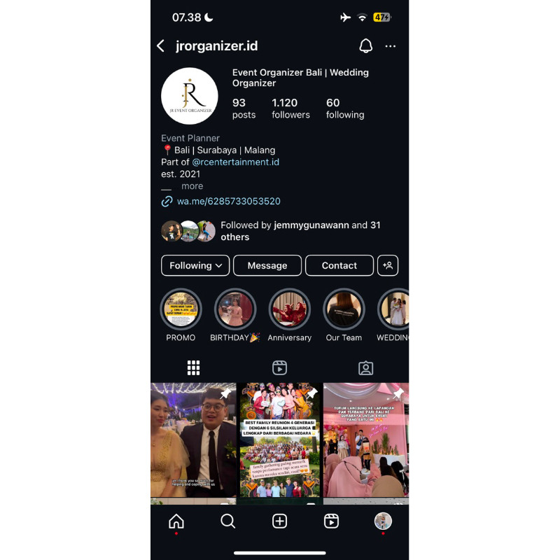 Jasa Wedding Organizer