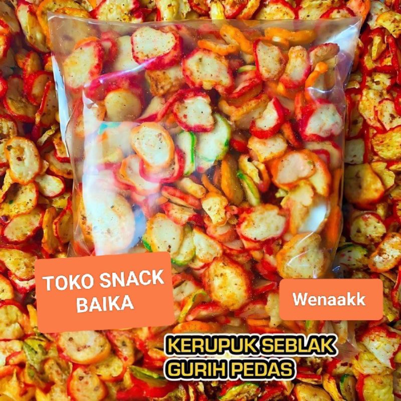 

Seblak Kering Pedas Warna Warni