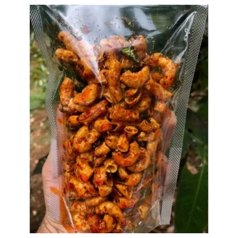 

ANEKA SEBLAK BASRENG KERUPUK MAKARONI K.BAWANG USUS PEDAS DAUN JERUK 100 gram