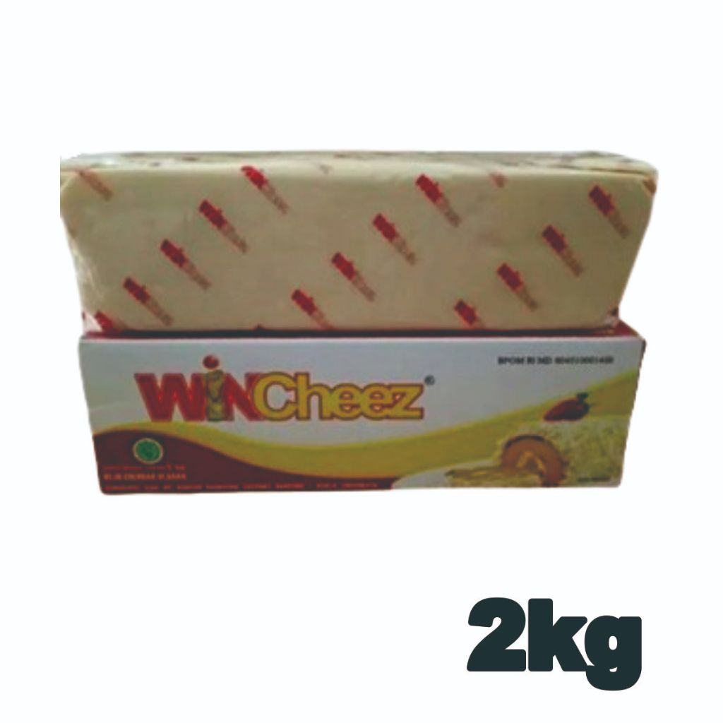 

Keju WinCheez Cheddar 2kg / CHEDDAR CHEESE BLOCK WINCHEEZ