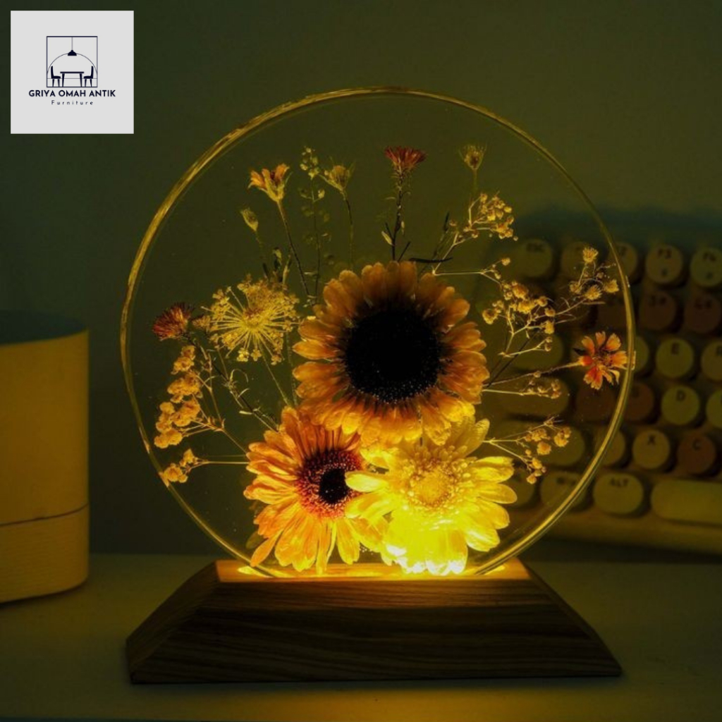 lampu resin lampu hias akrilik diorama lampu lampu hias lampu dekorasi