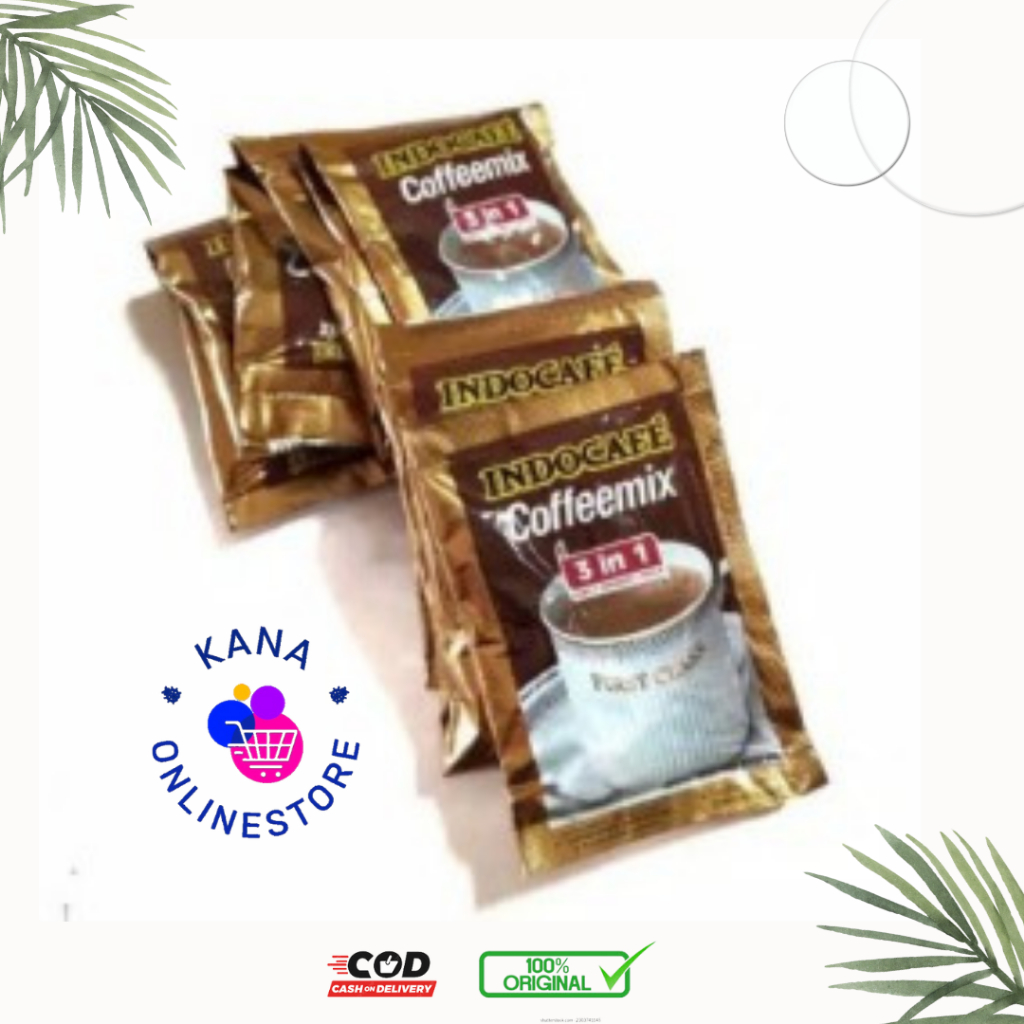 

Indocafe Coffemix 3 in 1 Kopimix Renceng 10 sachet x 20 gram/Kopi Mix Renteng isi 10