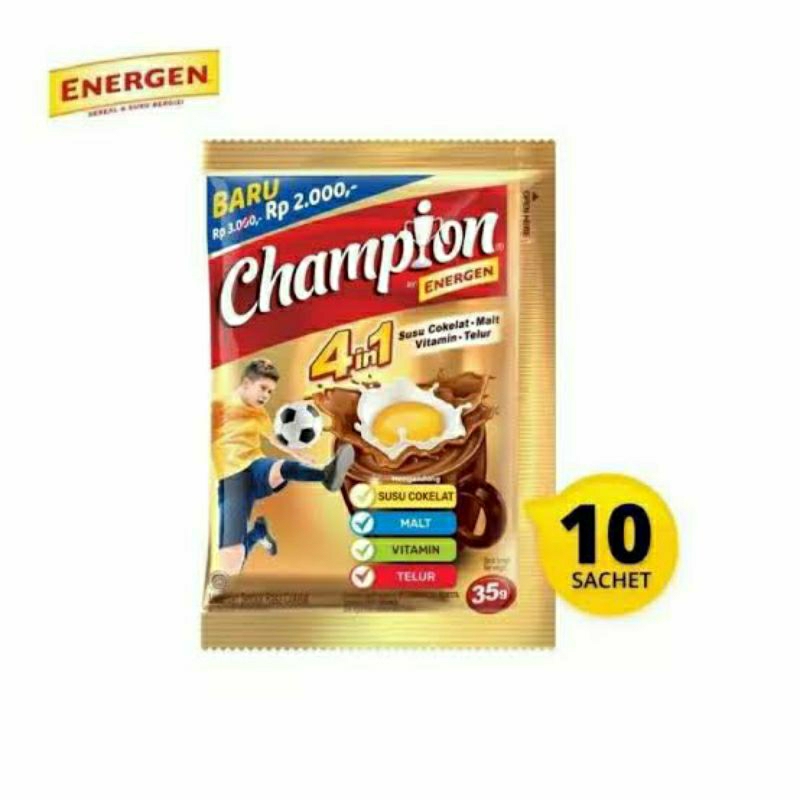 

ENERGEN CHAMPION 4 in 1 Renceng