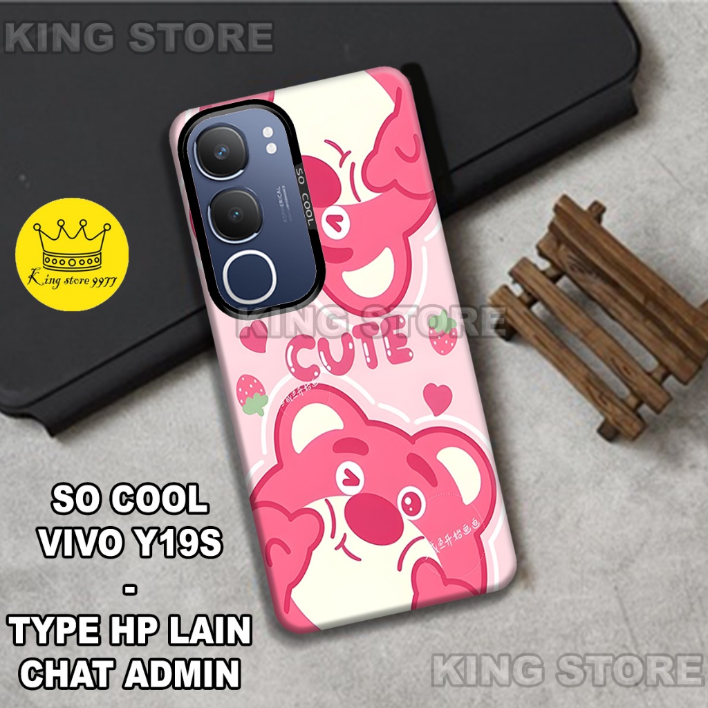 (KS4)  Case Vivo Y19S 2024 / Motif gambar Cewek/casing  Vivo Y19S/cassing Vivo Y19S/kesing hp/silico