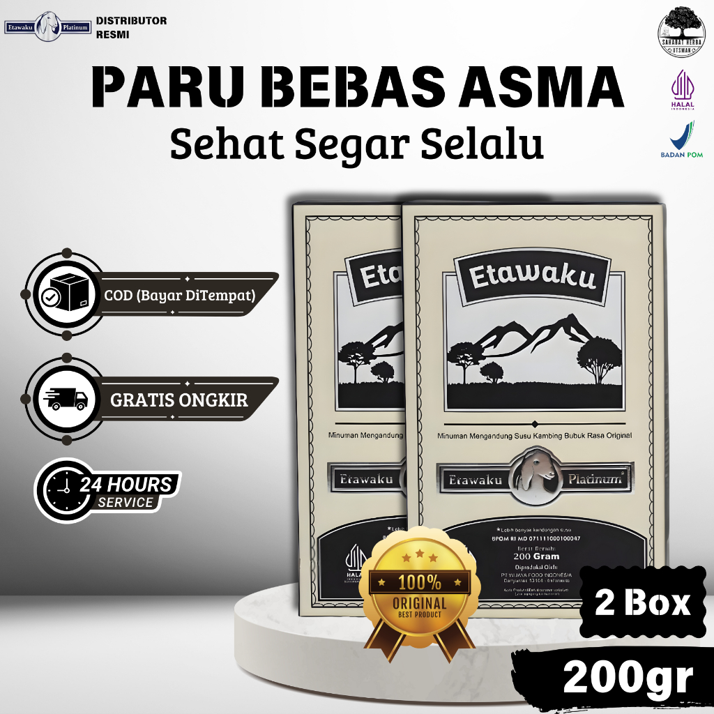 

ETAWAKU 2 Box Original - Paru-Paru Sehat Bebas Asma Bebas Masalah Pernapasan Tubuh Sehat Sentosa