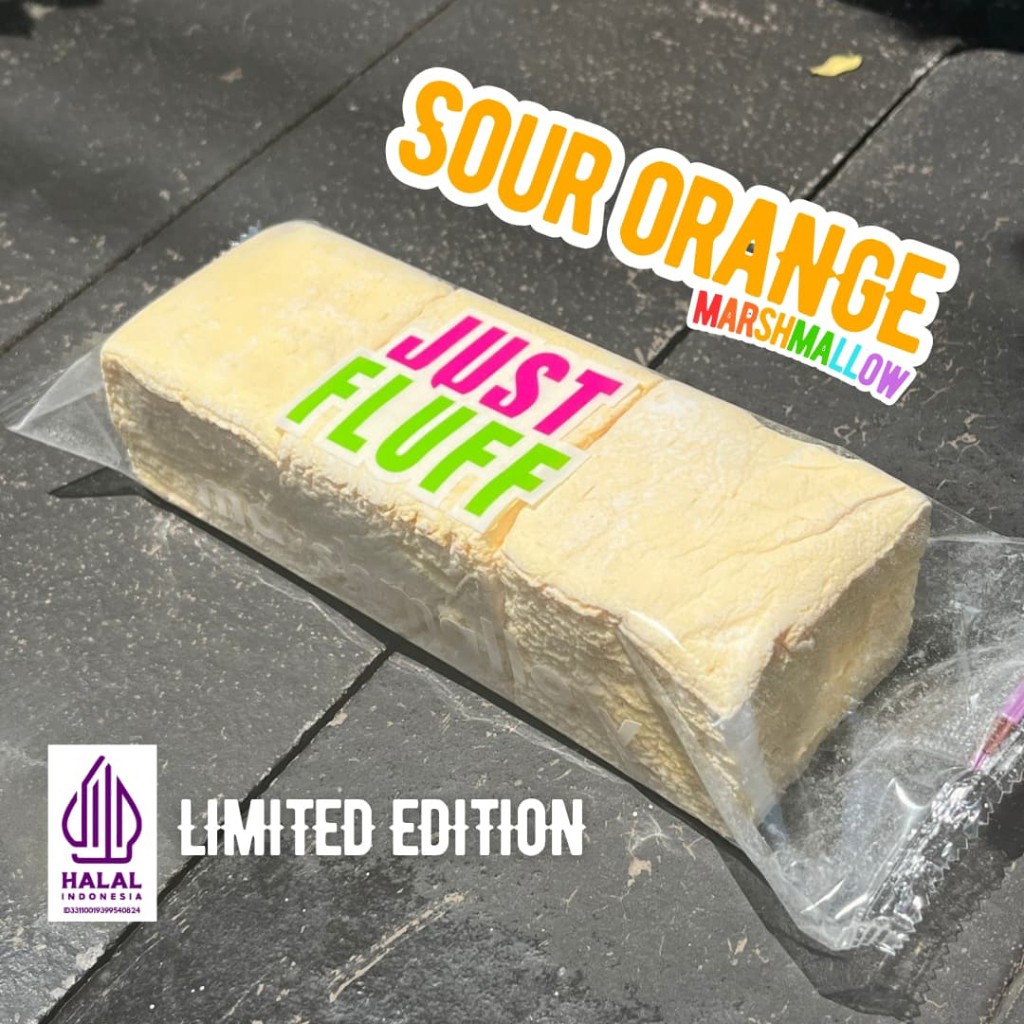 

Justfluff Marshmallow SOUR ORANGE [HALAL] - [3 KOTAK]