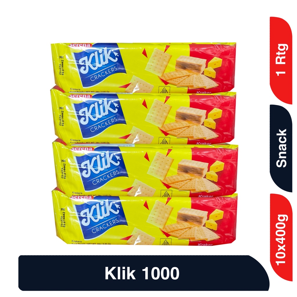 

Klik Cracker Snack 10x400g