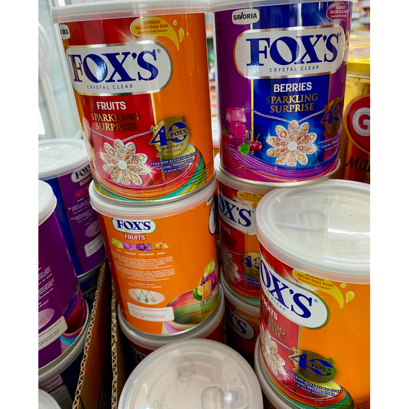 

FOX'S Crystal Permen Kaleng 170 gr