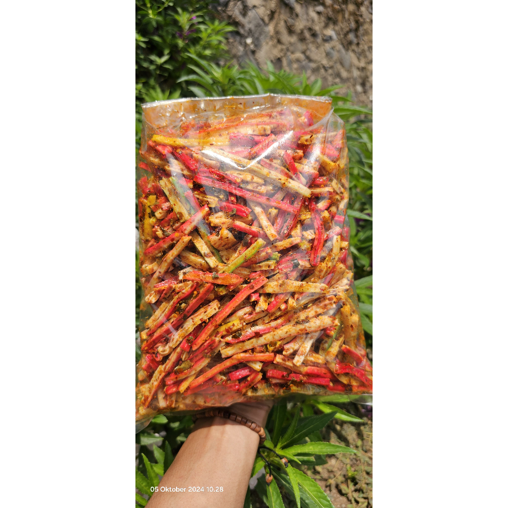

seblak beton bantat seblak kerupuk jaat pedas daun jeruk 500gram