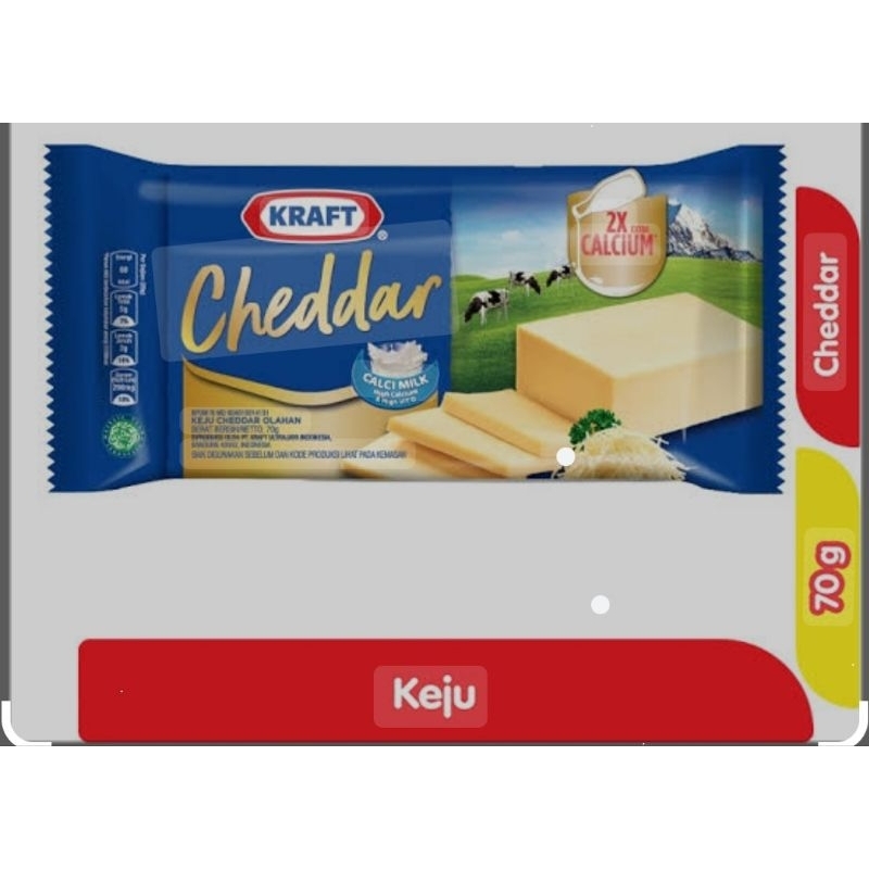 

KEJU KRAFT CHEDDAR 70g