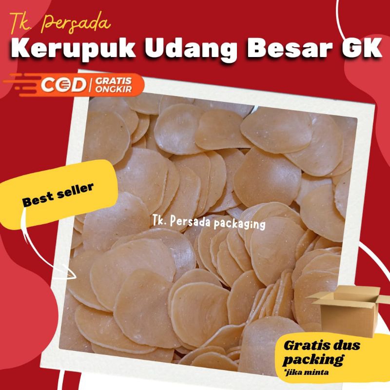 

[ 500 gr ] Kerupuk Udang Besar - Orange Butek - Kerupuk Gado-gado - Kerupuk Nasi Uduk - Kerupuk Tahu Telur - Kerupuk Koya - Kerupuk Seblak Kencur