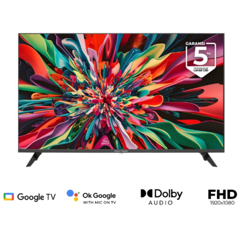 POLYTRON TV LED 40RG9059 ANDROID TV 40IN