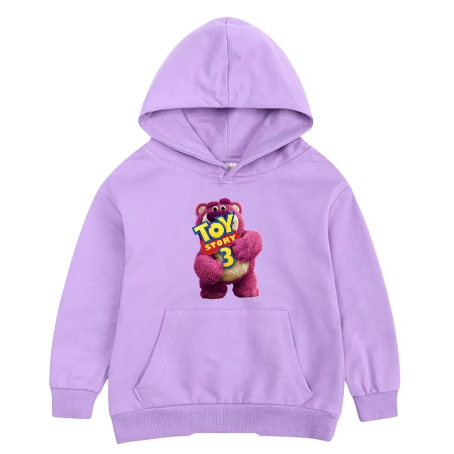 Jaket Hoodie Anak Laki Perempuan Motif Lotso Toy Story Jaket Sweater Hoodie Anak Lotso