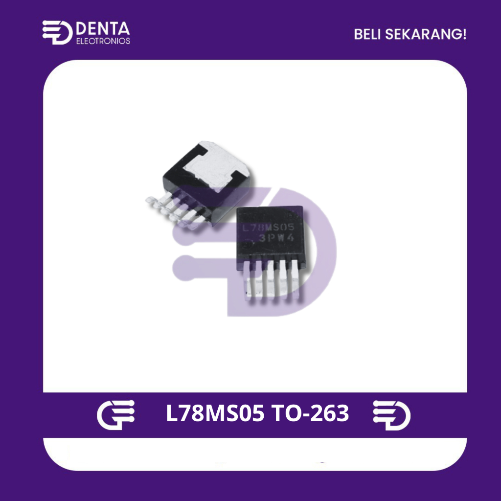 L78MS05 To-263 - Komponen Elektronik