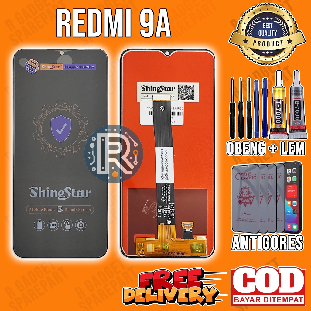 LCD REDMI 9A SHINE STAR FULLSET LCD TOUCHSCREEN