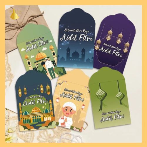 

BD Angpao Premium / Amplop THR Lebaran Idul Fitri 2025 ( Isi 6 pcs ) / Angpao Hari Raya Idul Fitri ID01