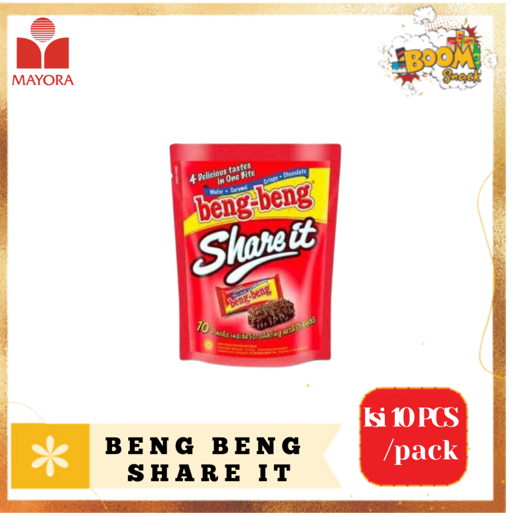 

Ukf5Pc6F4H (Kuliner.Kita) Pcs - Beng Beng Share It Isi 10Pcs 95Gram