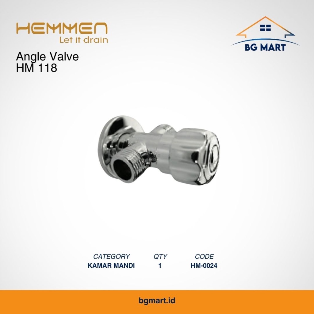 ANGLE VALVE HM 118