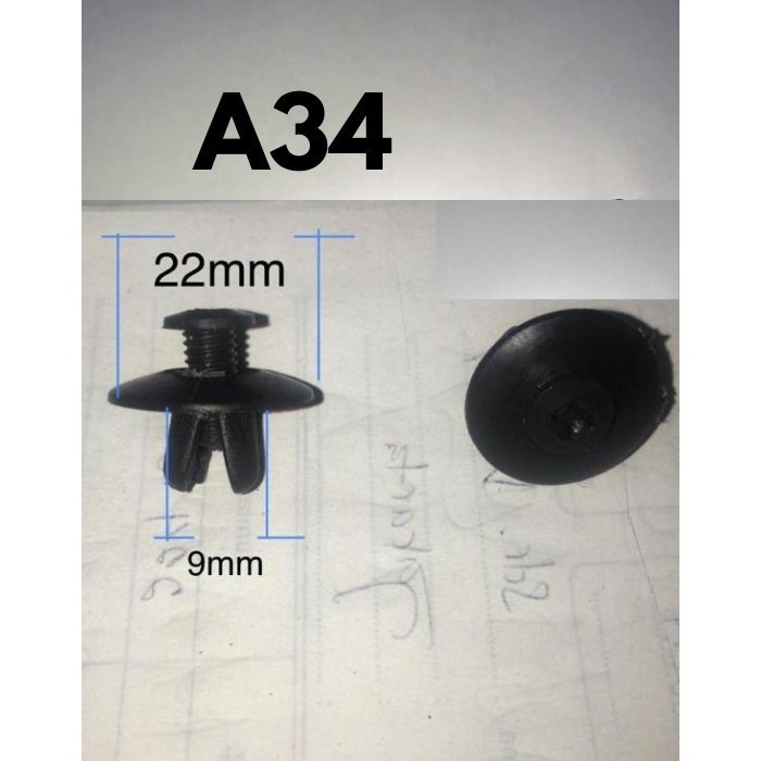 Clip klip grill gril fender panther panther