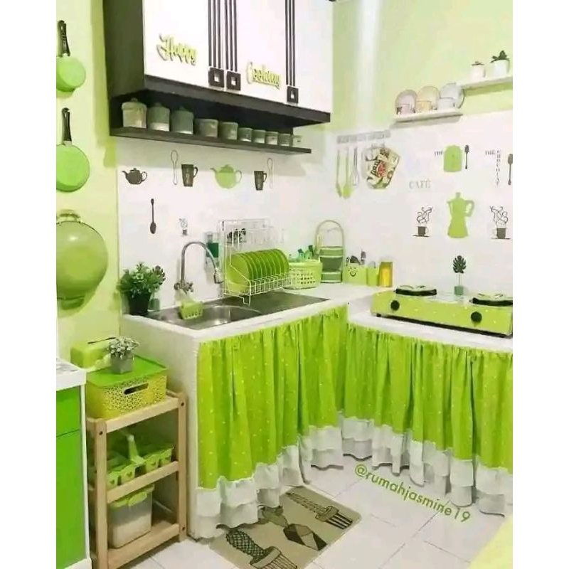 Gorden#meja#kompor.minimalis