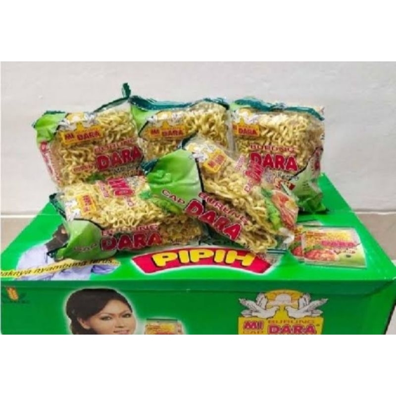 

MIE BURUNG DARA PIPIH 140GR 1KARTON ISI 24PCS