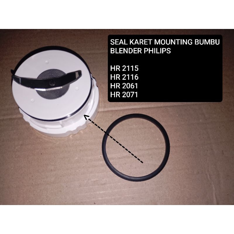 SEAL KARET MOUNTING BUMBU BLENDER PHILIPS