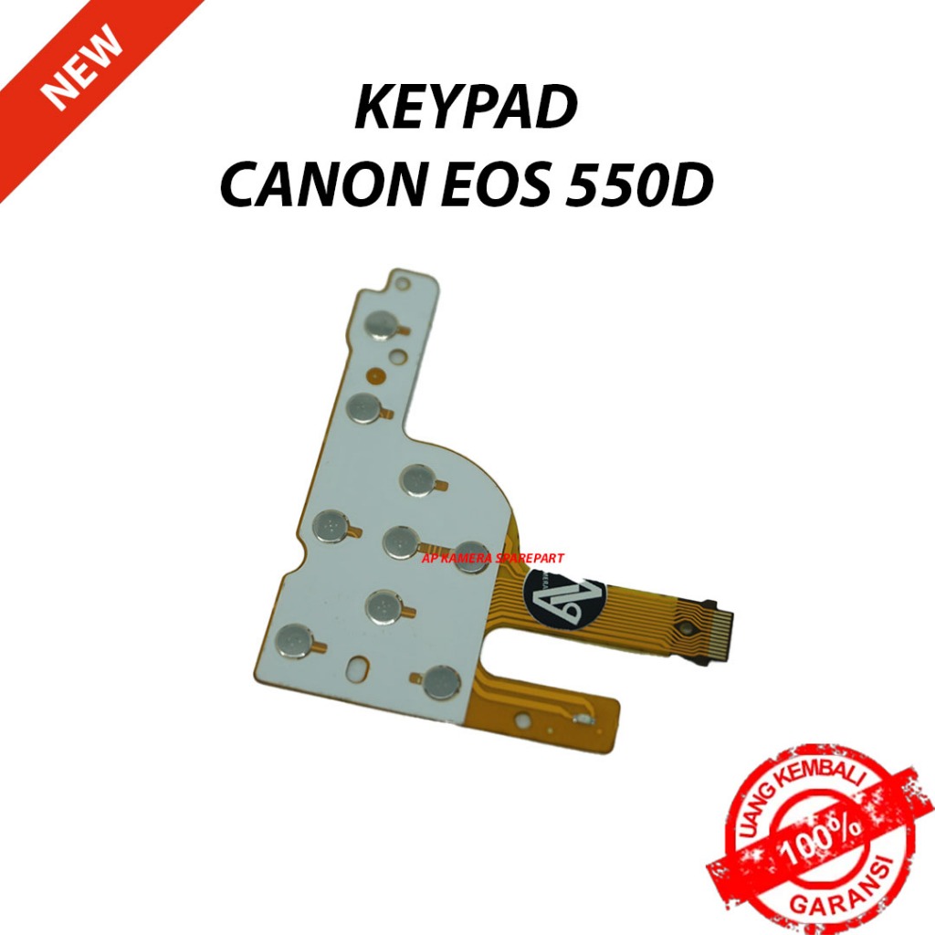 KEYPAD TOMBOL CANON EOS 550D 600D