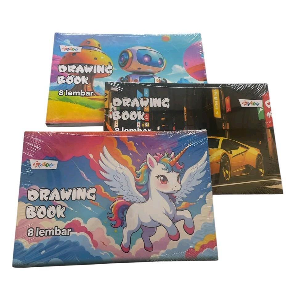 

( 10PCS ) BUKU GAMBAR A4 MERK FORTE 1 BUKU ISI 8 LEMBAR