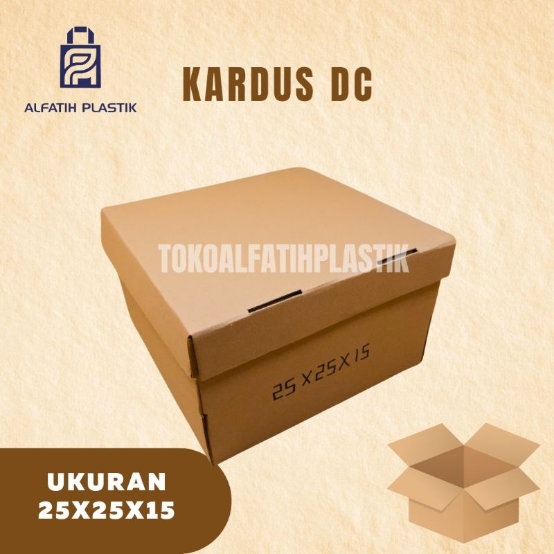 

kardus die cut 25x25x15 box kado box hampers kotak hampers (WAJIB MENGGUNAKAN BUBBLE WRAP)