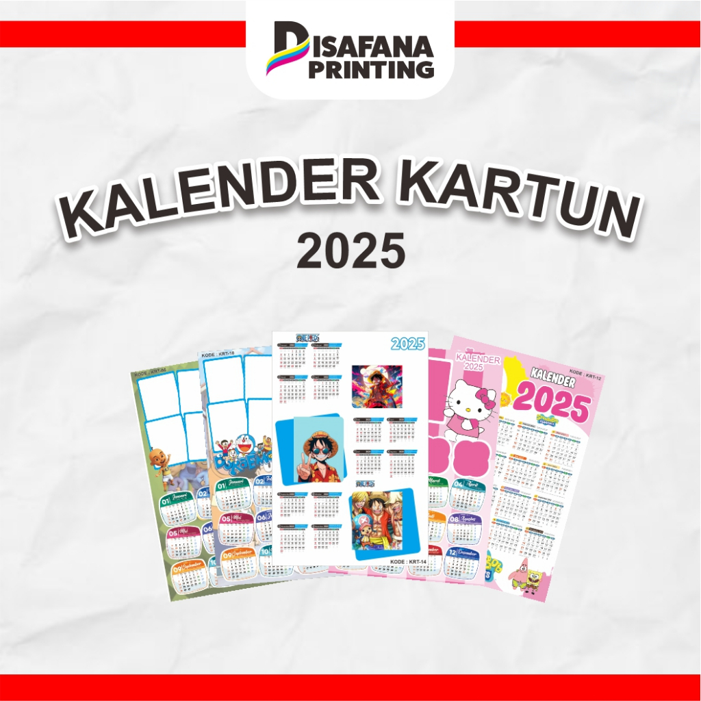 

Cetak Kalender 2025 kalender kartun