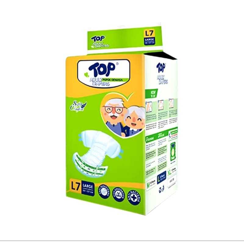 Top Adult Diapers Pampers Dewasa Perekat L7