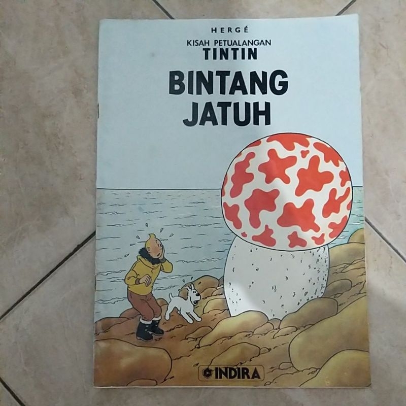 Komik Petualangan Tintin / Bintang jatuh (Indira)