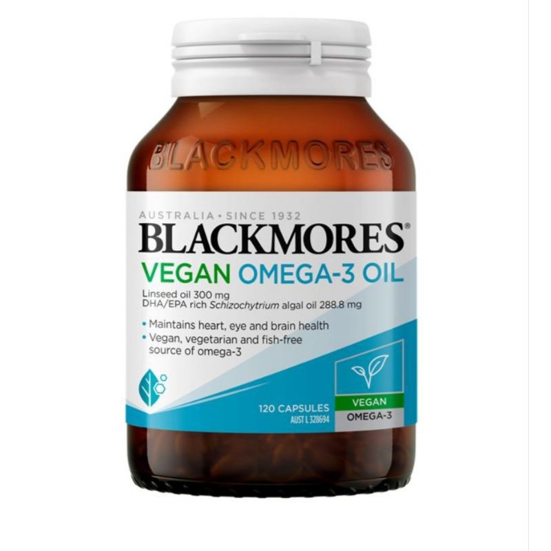 Blackmores Vegan Omega 3 120 Caps