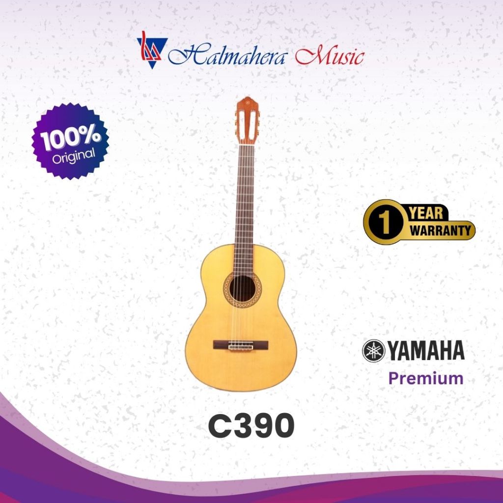 Yamaha C390 | Gitar Klasik Original