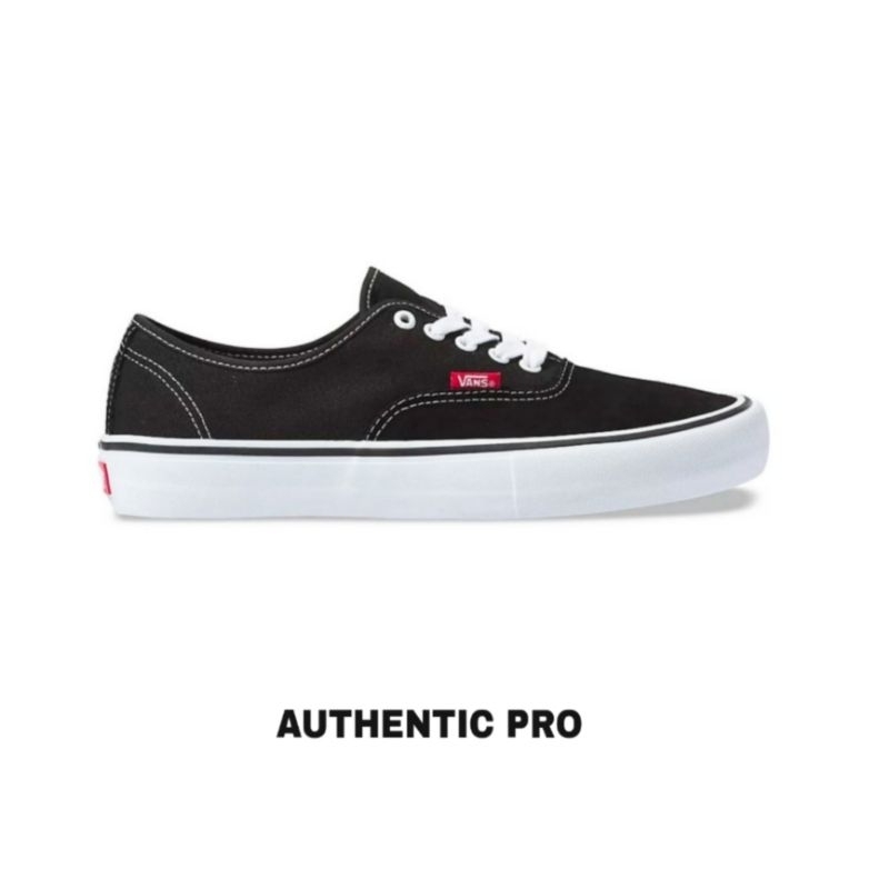 Vans Authentic Pro Black White Original