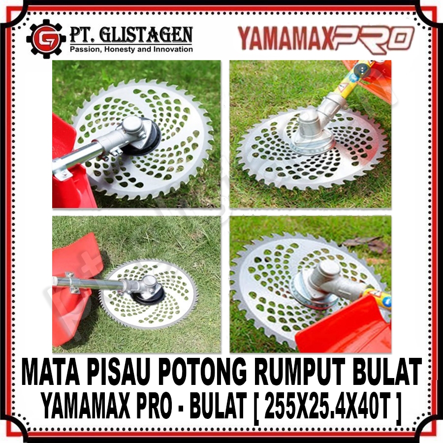 PR YAMAMAX PRO Pisau Potong Rumput Bulat Mata Pisau Mesin Potong Rumput ORINAL YAMAMAX PRO