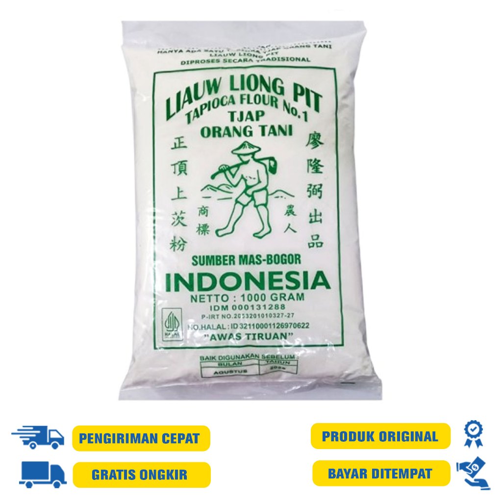 

Tepung Tapioka Liaw Liong Pit 1 K.G
