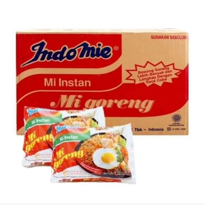 

Indomie goreng 1 dus isi 40 pcs