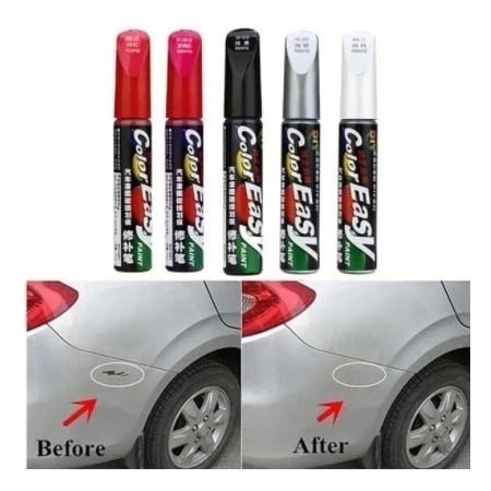 Spidol Penghilang Baret Lecet Cat Mobil Car Scratch Repair Pen Silver
