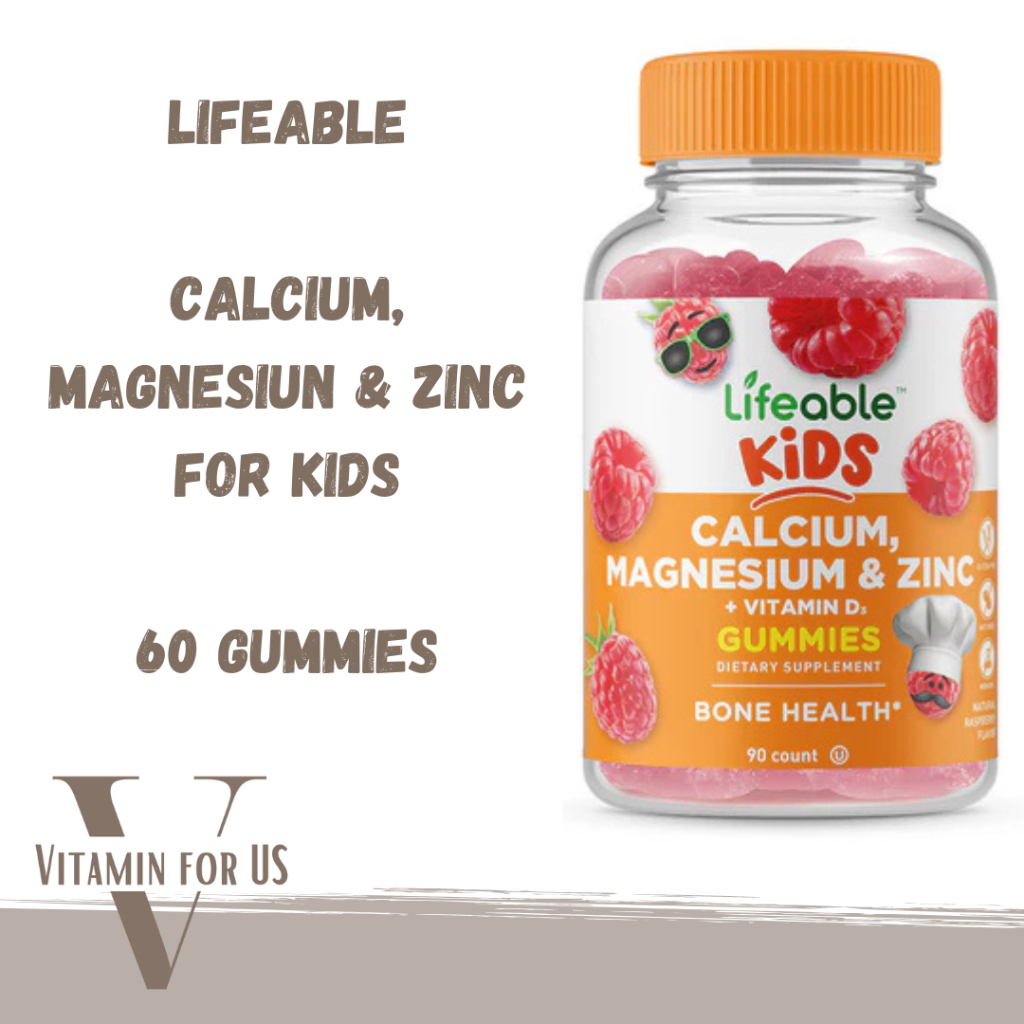 Lifeable Calcium, Magnesium & Zinc
